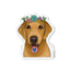 Flower Crown Pup Magnet