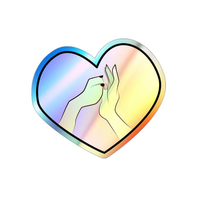 Holographic Rescue Gal Sticker