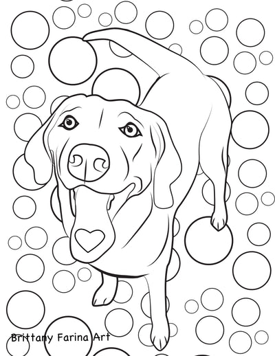Lab Rescue of Greater Richmond Coloring Book